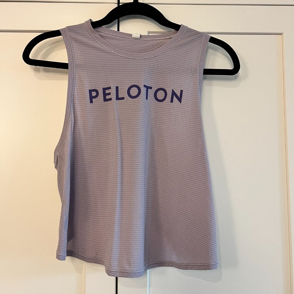 NWOT Lululemon x Peloton Dri-quick Purple Surplice Workout Tank *sz 6*